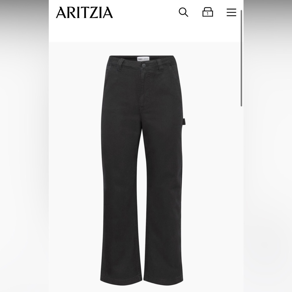 TNA Black Wide Leg Pants